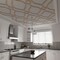 Ekena Millwork 31 16W x 46 34H x 14T Small Villarreal Decorative Fretwork Wood Ceiling Panels, Hickory CELW31X47X0250VILHI - alternate 7